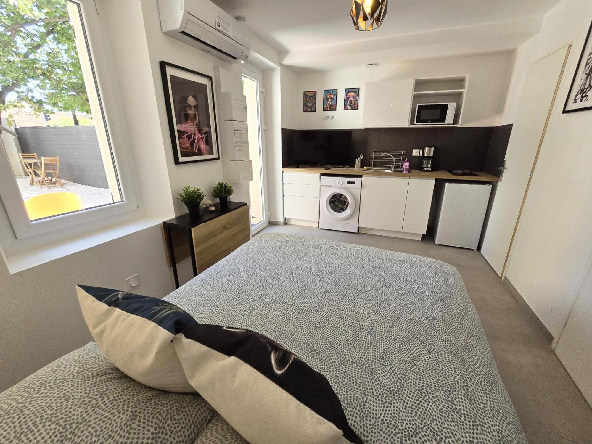 Apartment Gregbnb - 17m2 - Terrasse - Clim - Ouest - 5 *