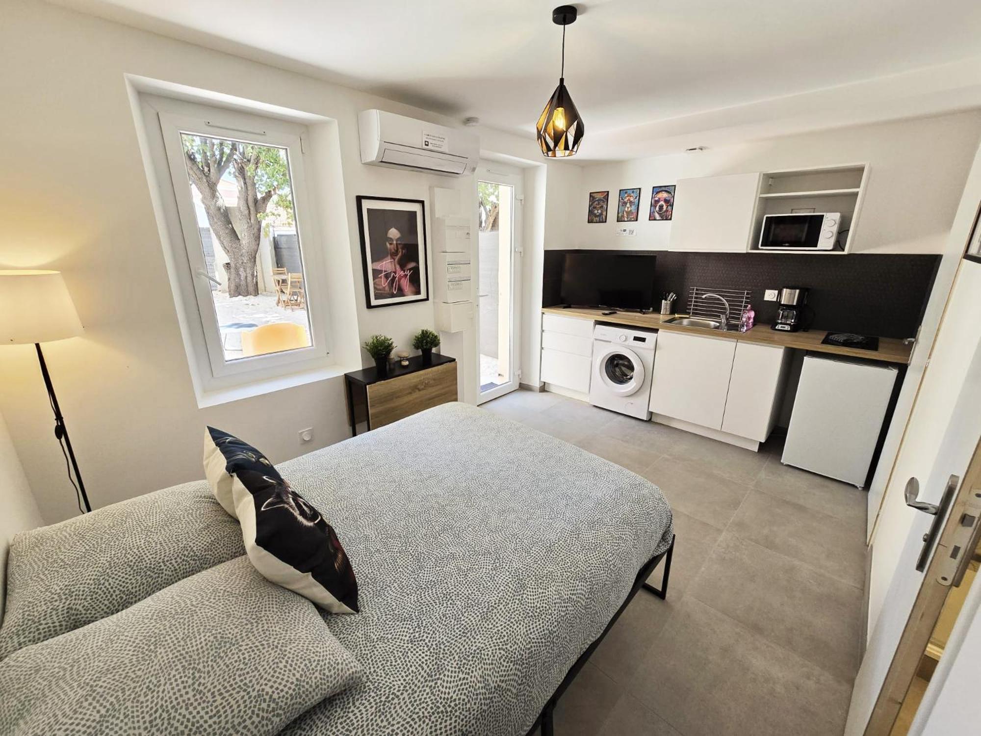 Gregbnb - 17m2 - Terrasse - Clim - Ouest - 5 Apartment